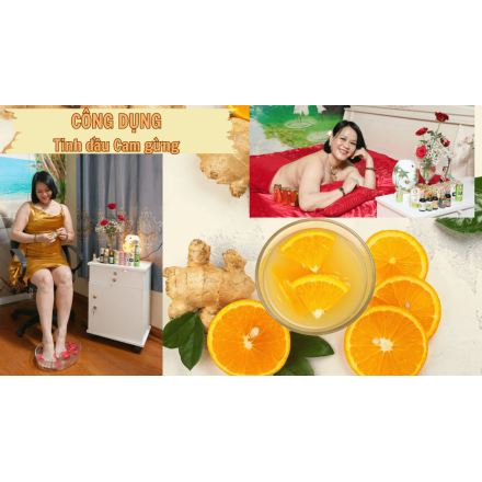 TINH DẦU CAM GỪNG (10ML) NEW