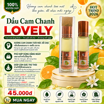 DẦU CAM CHANH BI LĂN LOVELY 