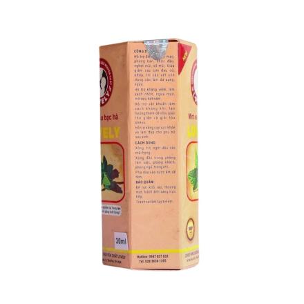 TINH DẦU BẠC HÀ LOVELY (30ML) GOLD