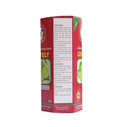 TINH DẦU HƯƠNG CHANH LOVELY (30ML)