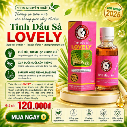 TINH DẦU SẢ LOVELY 