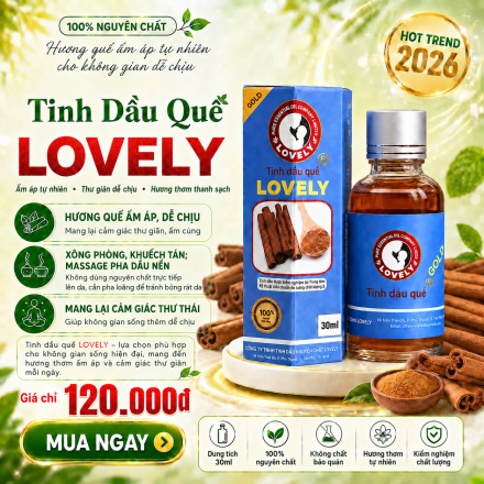 TINH DẦU QUẾ LOVELY