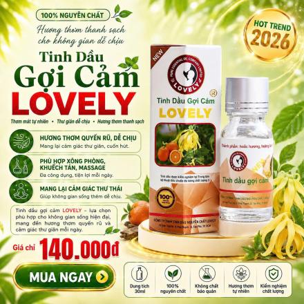 TINH DẦU GỢI CẢM LOVELY