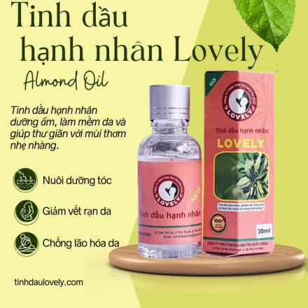 TINH DẦU HẠNH NHÂN LOVELY (30ML) NEW