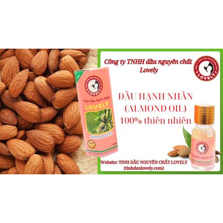 TINH DẦU HẠNH NHÂN LOVELY (30ML) NEW