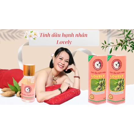 TINH DẦU HẠNH NHÂN LOVELY (30ML) NEW