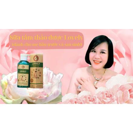 SỮA TẮM THẢO DƯỢC LOVELY DÀNH CHO MẸ TRƯỚC VÀ SAU SINH (500ML)