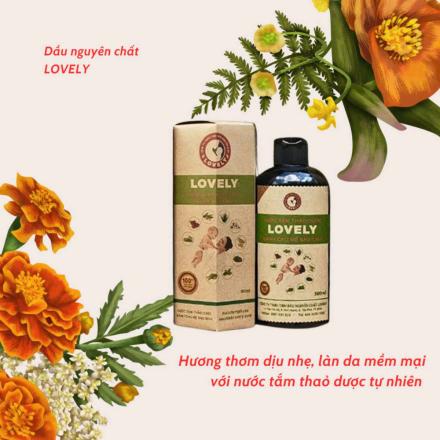 NƯỚC TẮM THẢO DƯỢC LOVELY DÀNH CHO MẸ TRƯỚC VÀ SAU SINH (500ML)