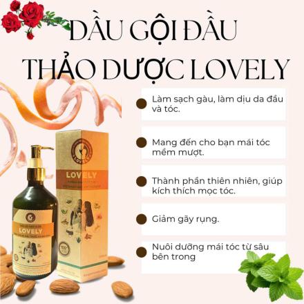 DẦU GỘI THẢO DƯỢC LOVELY DÀNH CHO MẸ BẦU TRƯỚC VÀ SAU SINH (500ML)