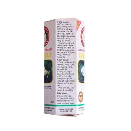 TINH DẦU HOA LÀI LOVELY (30ML)
