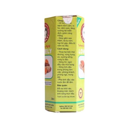 TINH DẦU NGHỆ LOVELY (30ML)