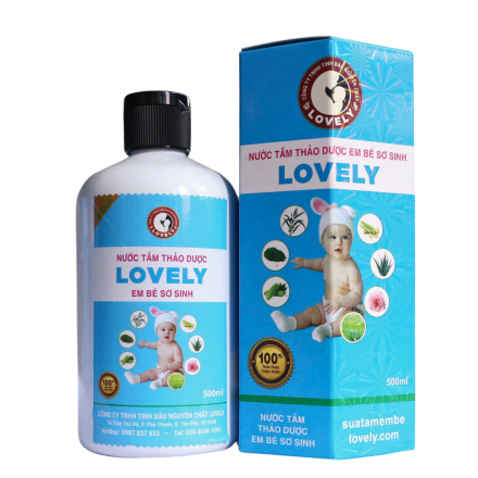 SỮA TẮM THẢO DƯỢC BABY LOVELY (500ML)
