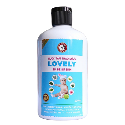 SỮA TẮM THẢO DƯỢC BABY LOVELY (500ML)