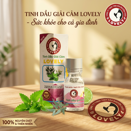 TINH DẦU GIẢI CẢM LOVELY