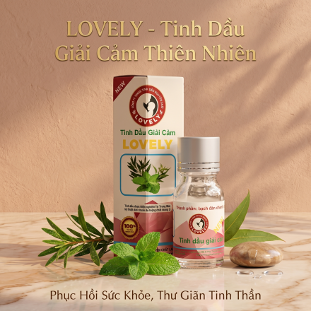 TINH DẦU GIẢI CẢM LOVELY