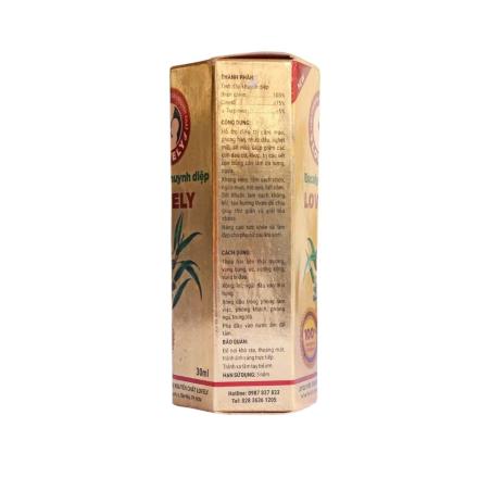 TINH DẦU KHUYNH DIỆP LOVELY (30ML)