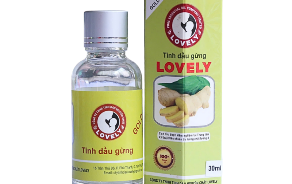 TINH DẦU GỪNG LOVELY (30ML)