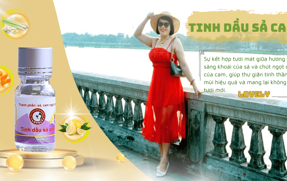 TINH DẦU SẢ CAM (10ML) NEW