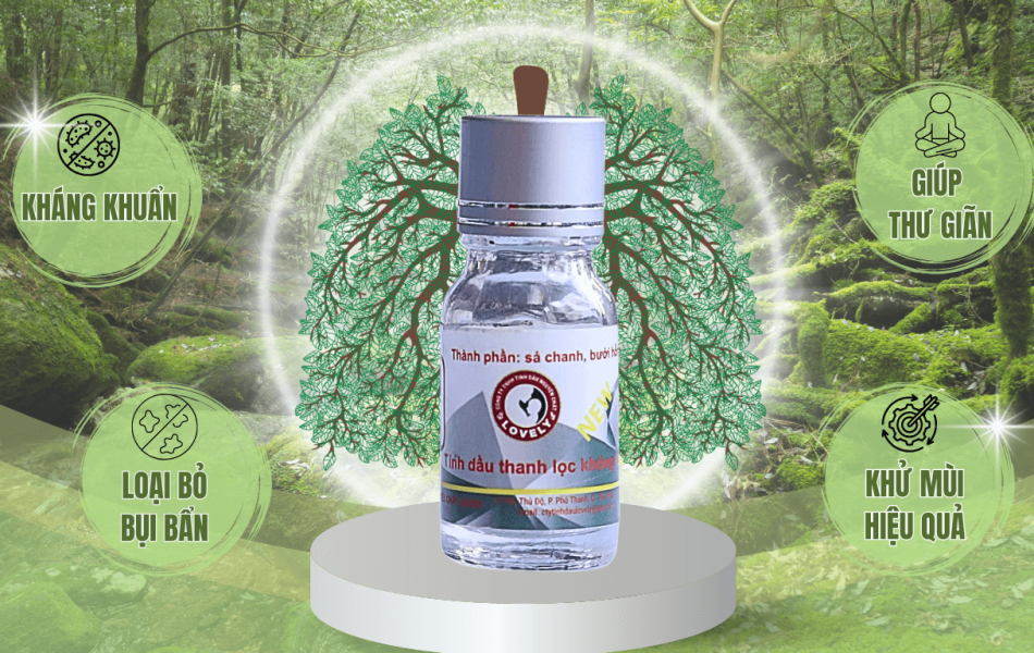 TINH DẦU THANH LỌC KHÔNG KHÍ (10ML) NEW