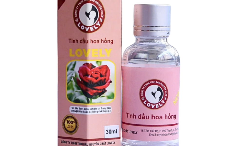 TINH DẦU HOA HỒNG LOVELY (30ML)
