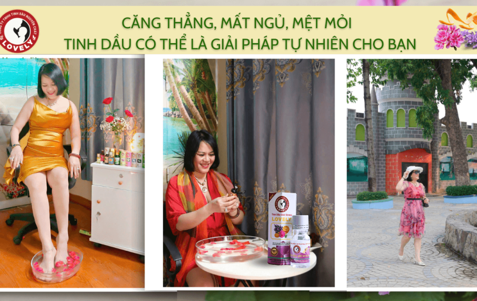 TINH DẦU GIẢI STRESS (10ML) NEW