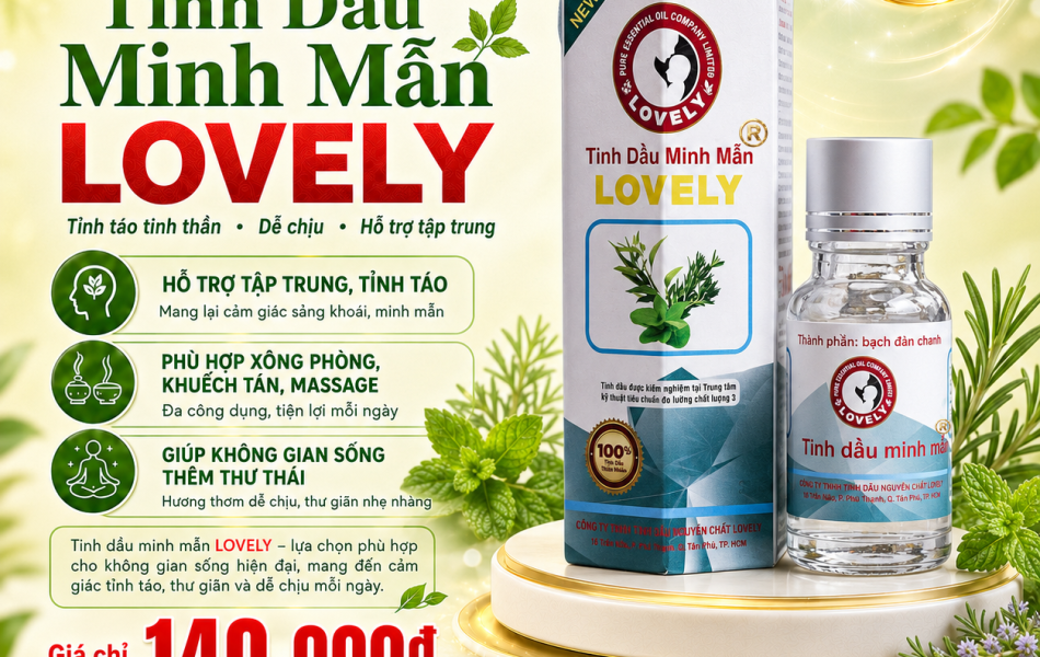 TINH DẦU MINH MẪN LOVELY