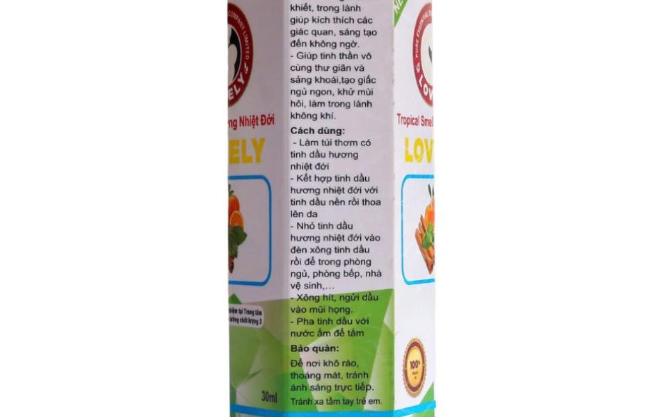 TINH DẦU HƯƠNG NHIỆT ĐỚI (10ML) NEW