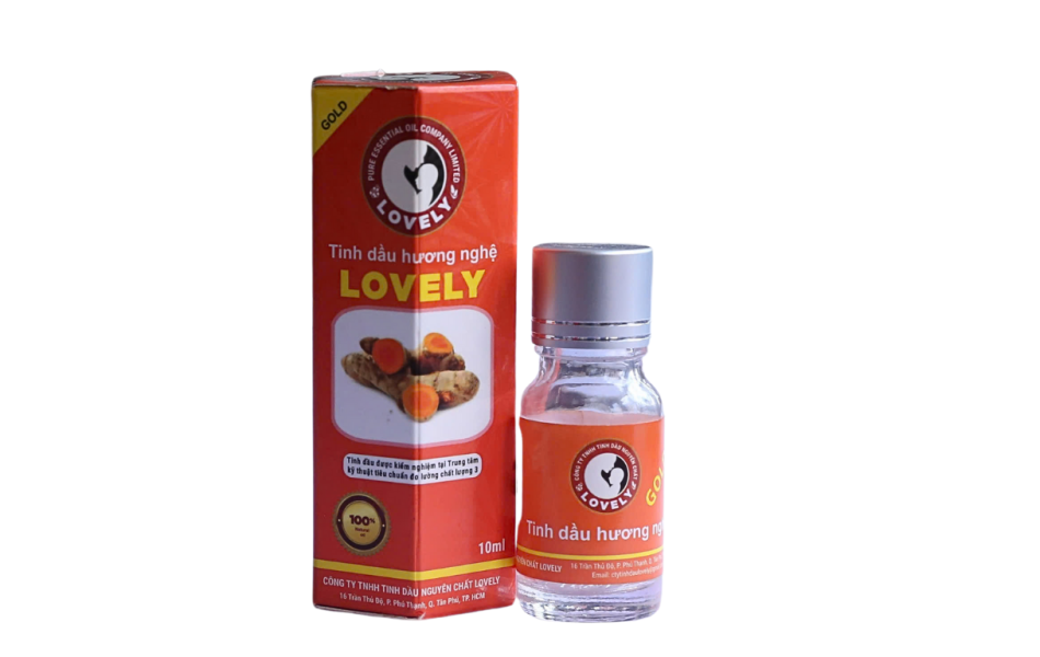 TINH DẦU NGHỆ LOVELY (10ML) GOLD
