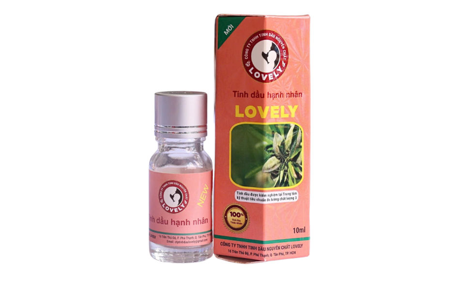 TINH DẦU HẠNH NHÂN LOVELY (10ML) NEW