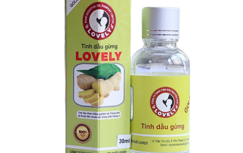TINH DẦU GỪNG LOVELY (30ML)
