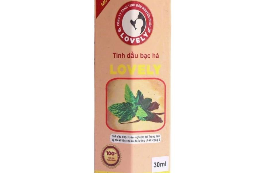 TINH DẦU BẠC HÀ LOVELY (30ML) GOLD