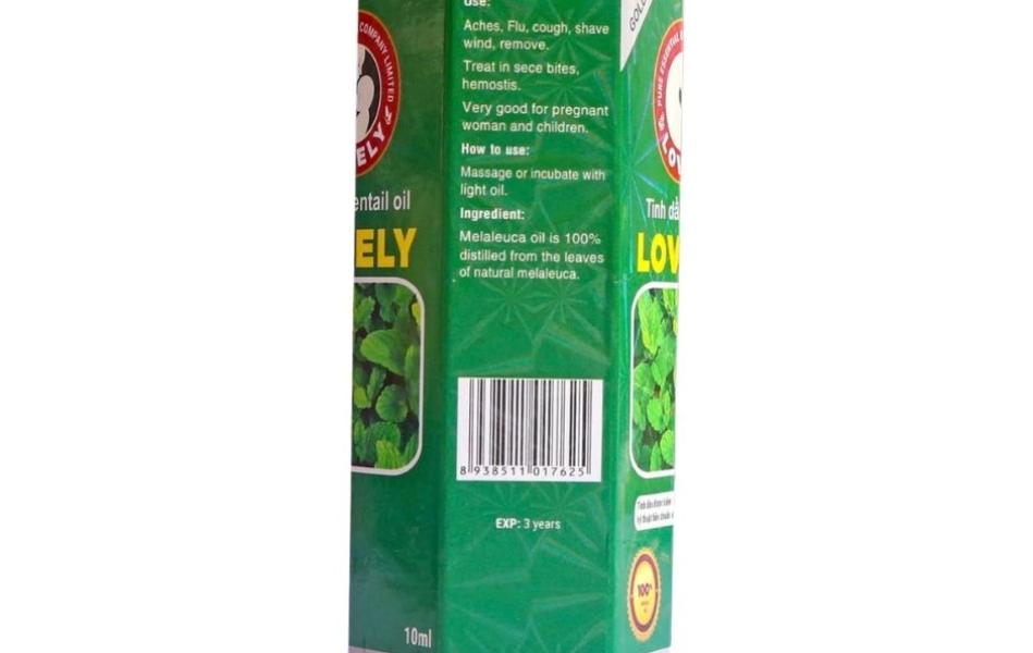 TINH DẦU BẠC HÀ LOVELY (30ML) GOLD