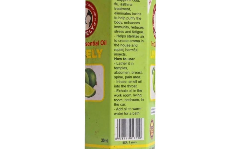 TINH DẦU HƯƠNG CHANH LOVELY (30ML)