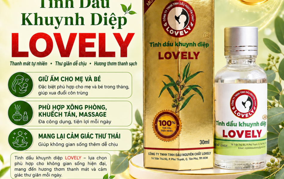TINH DẦU KHUYNH DIỆP LOVELY