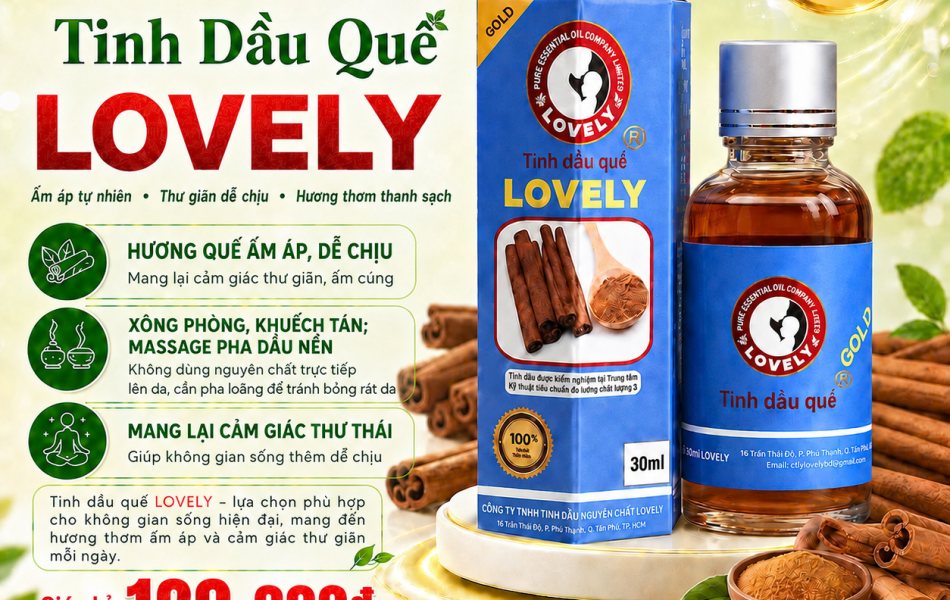 TINH DẦU QUẾ LOVELY