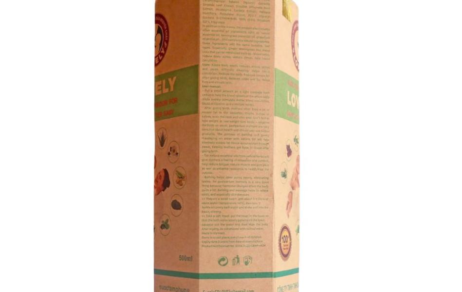 NƯỚC TẮM THẢO DƯỢC LOVELY DÀNH CHO MẸ TRƯỚC VÀ SAU SINH (500ML)