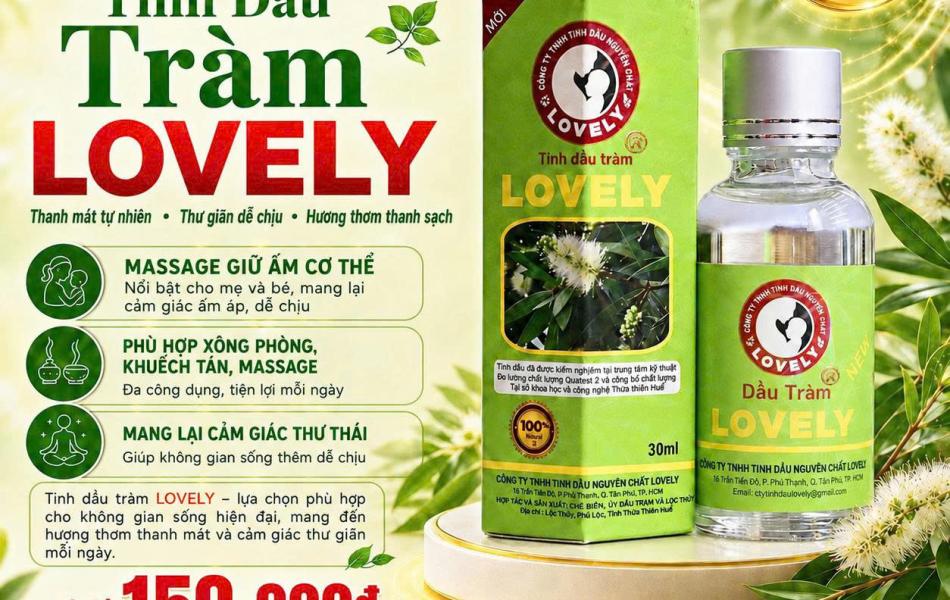 TINH DẦU TR&Agrave;M LOVELY