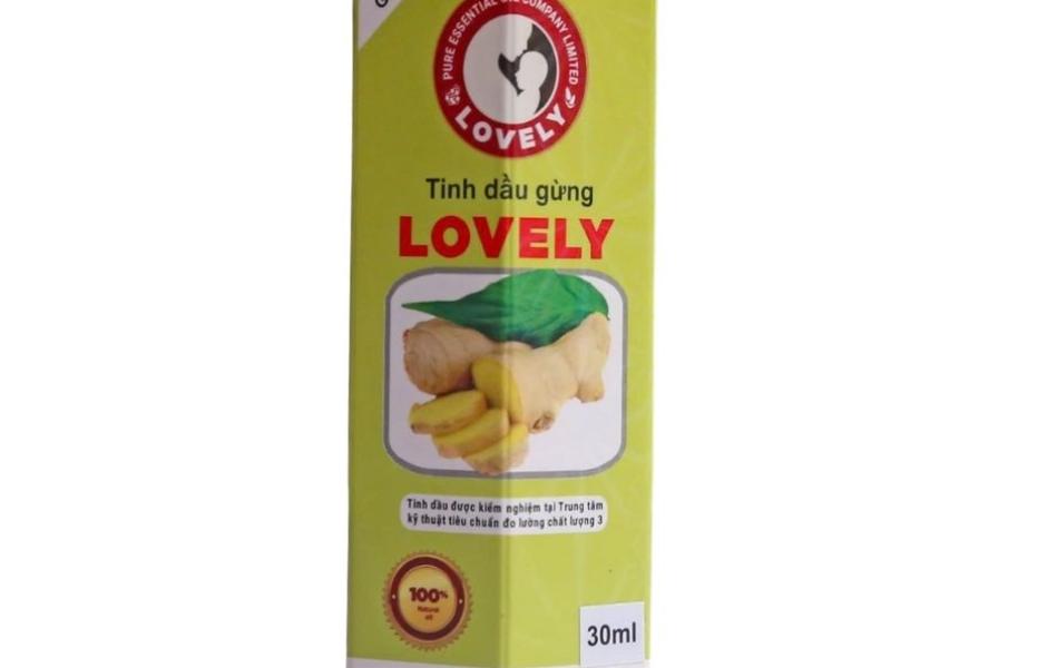 TINH DẦU GỪNG LOVELY (30ML)