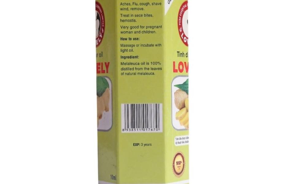 TINH DẦU GỪNG LOVELY (30ML)