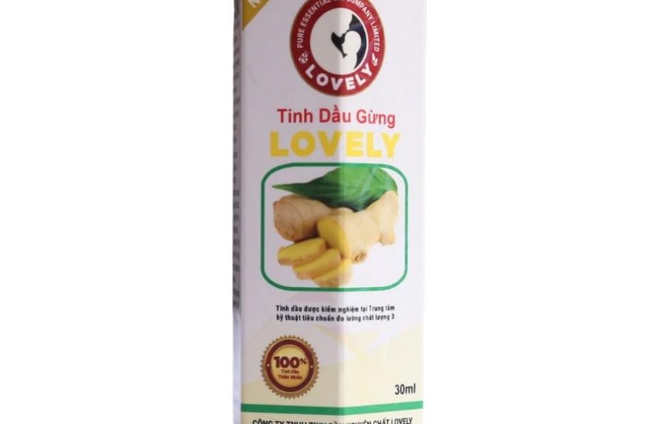 TINH DẦU GỪNG LOVELY (30ML)