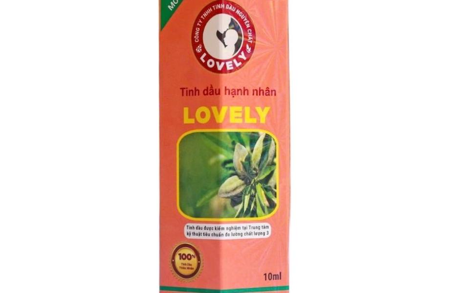 TINH DẦU HẠNH NHÂN LOVELY (30ML) NEW