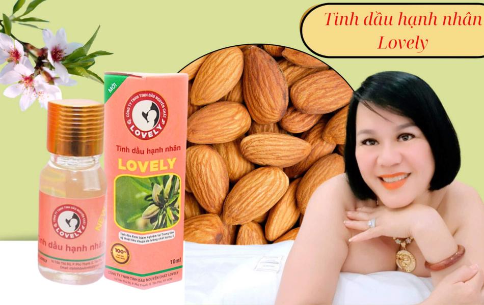 TINH DẦU HẠNH NHÂN LOVELY (30ML) NEW
