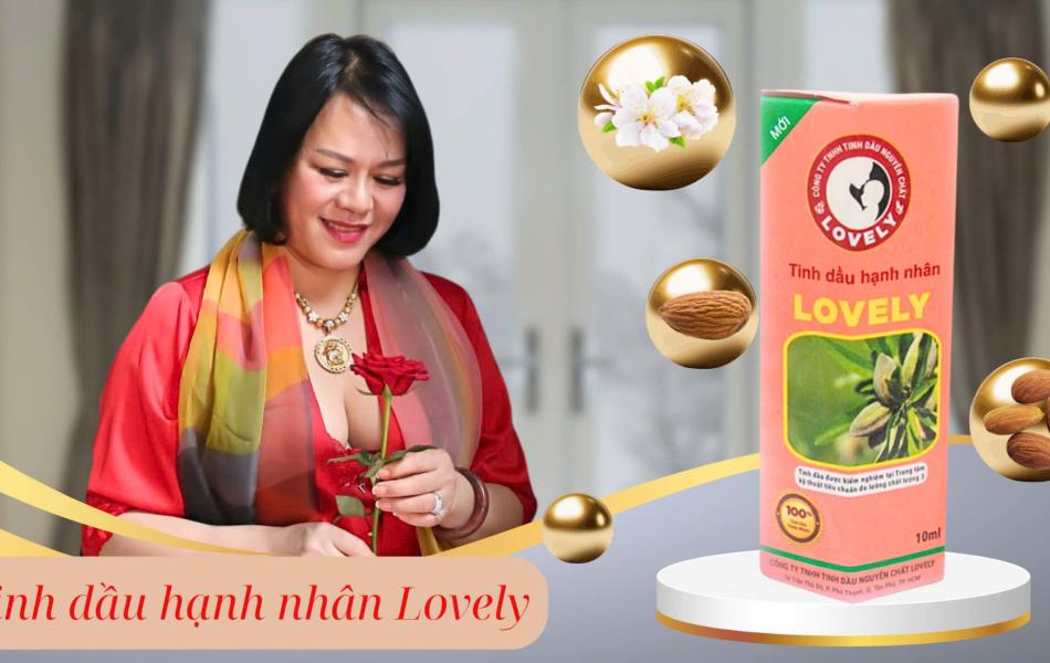 TINH DẦU HẠNH NHÂN LOVELY (30ML) NEW