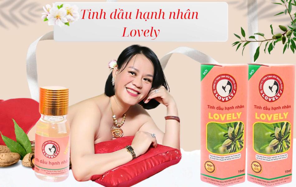 TINH DẦU HẠNH NHÂN LOVELY (30ML) NEW