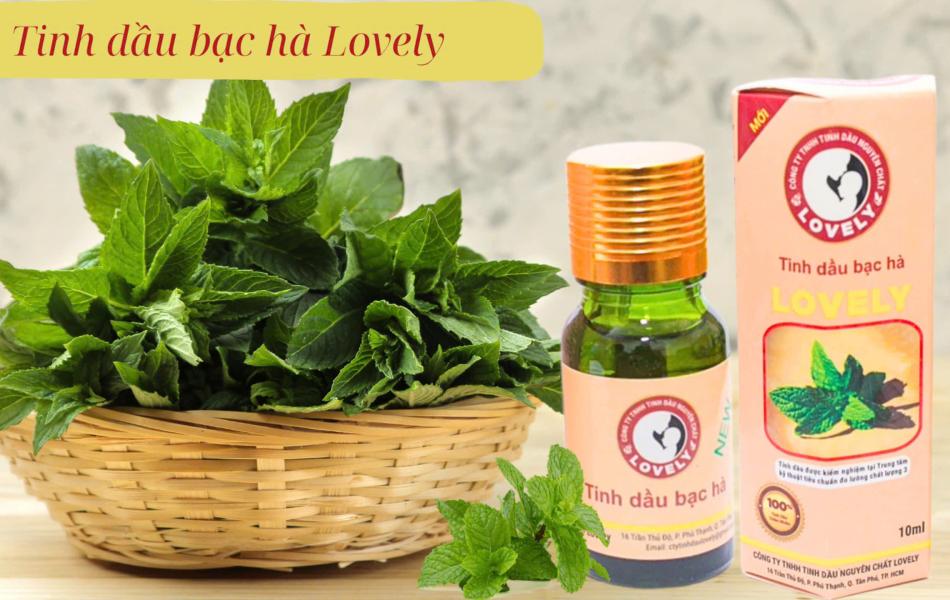 TINH DẦU BẠC HÀ LOVELY (30ML) GOLD