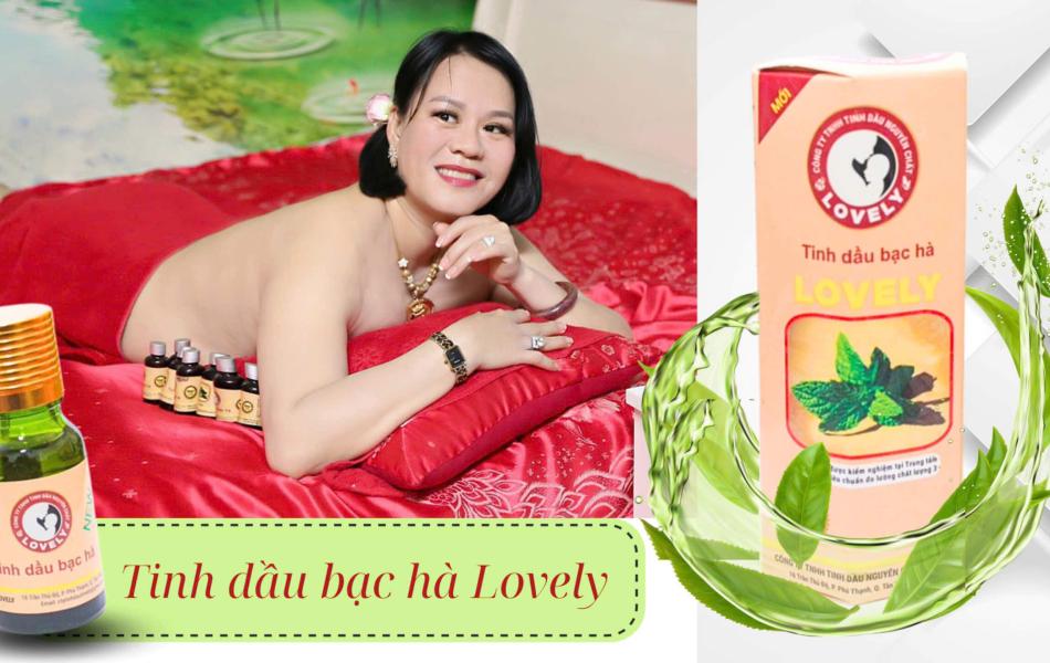 TINH DẦU BẠC HÀ LOVELY (30ML) GOLD