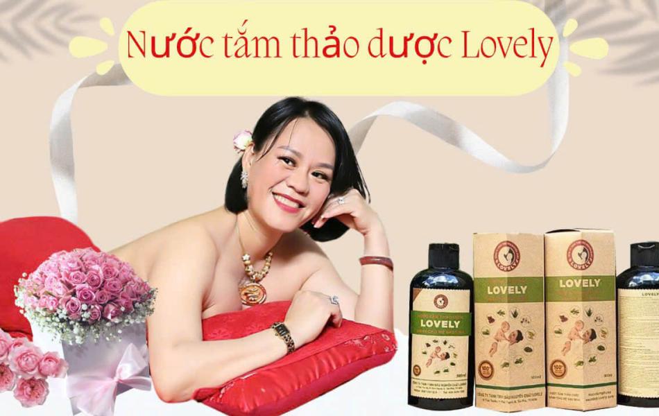 NƯỚC TẮM THẢO DƯỢC LOVELY DÀNH CHO MẸ TRƯỚC VÀ SAU SINH (500ML)