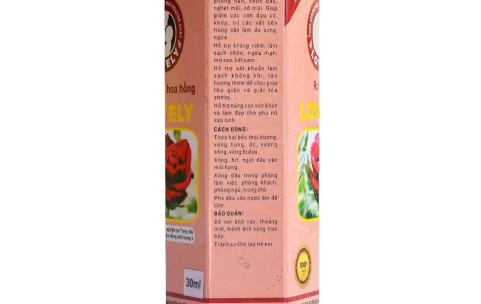 TINH DẦU HOA HỒNG LOVELY (30ML)