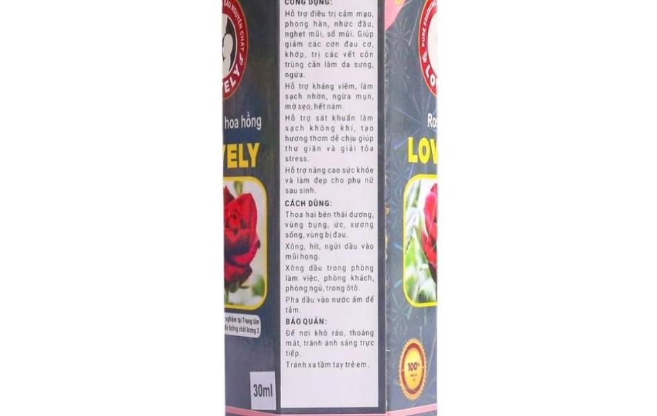 TINH DẦU HOA HỒNG LOVELY (30ML)