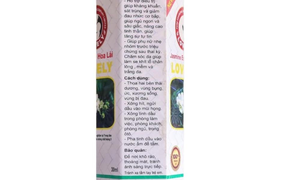 TINH DẦU HOA LÀI LOVELY (30ML)